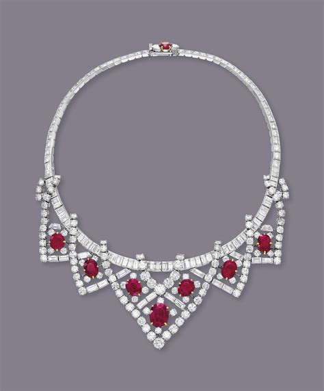 cartier ruby necklace price